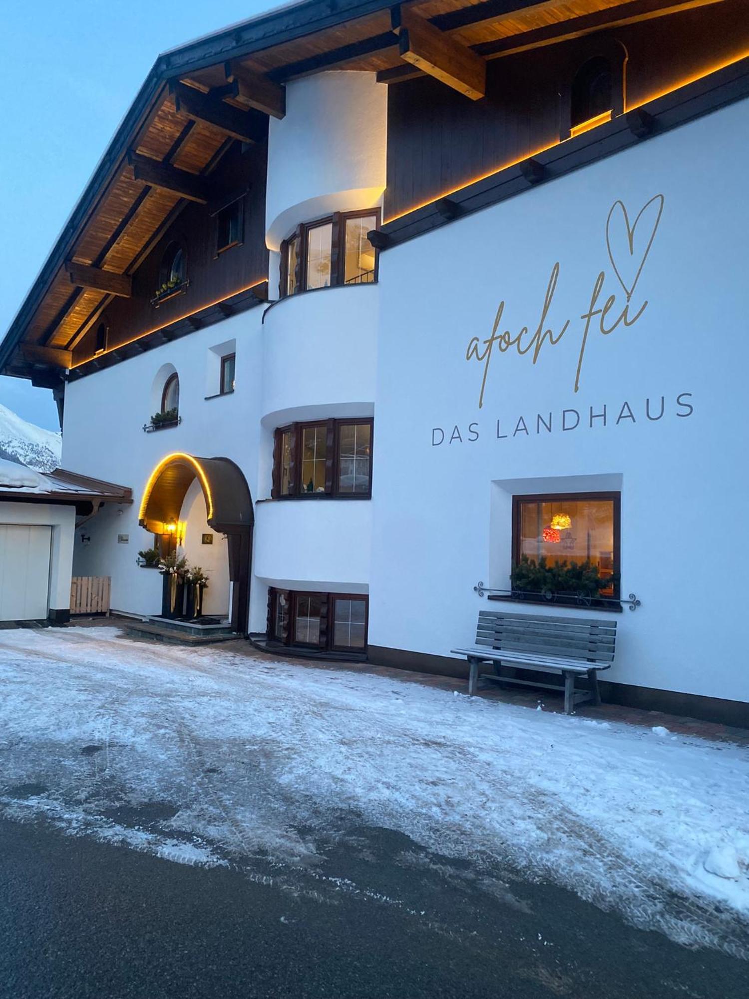 Quality Hosts Arlberg - Afoch Fei - Das Landhaus 圣安东阿尔贝格 外观 照片